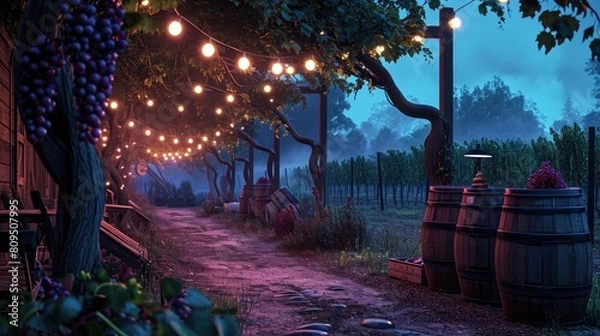 Fototapeta Exploring the World of Wine Festivals.