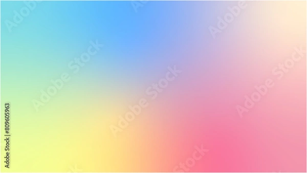 Fototapeta Blurred Style Soft Gradient Background, Vector Background.