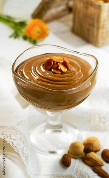 Obraz chocolate mousse