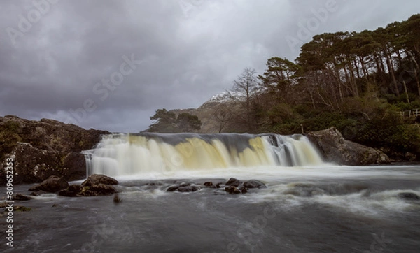 Obraz Aasleagh Falls, Connemara National Park, Ireland