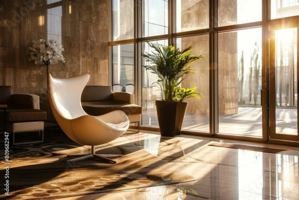 Obraz Water conservation tech. Smart irrigation, sustainable use. concept. Eco-awareness, green future. Beautiful simple AI generated image in 4K, unique.