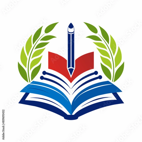 Obraz  Educational logo icon vector illustration.


