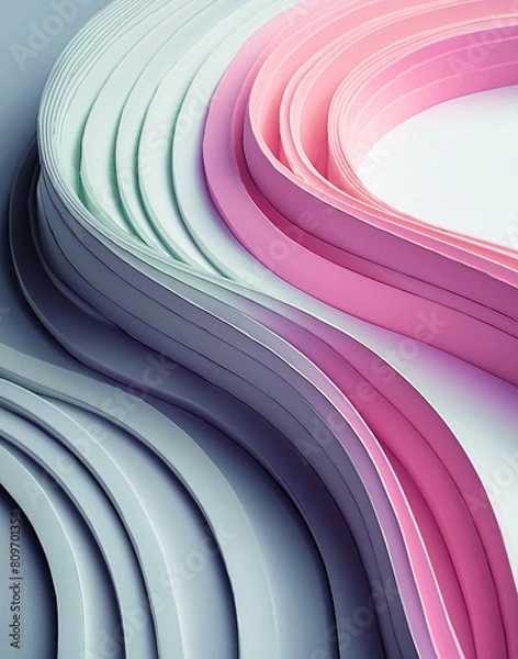 Obraz Colourful Lined Abstract Background