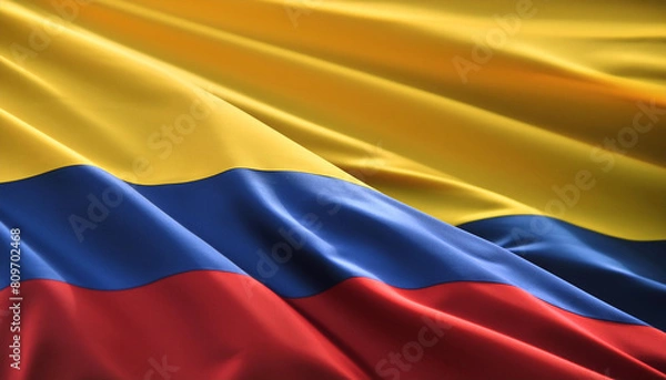 Fototapeta waving flag