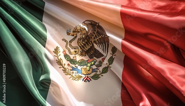 Fototapeta waving flag