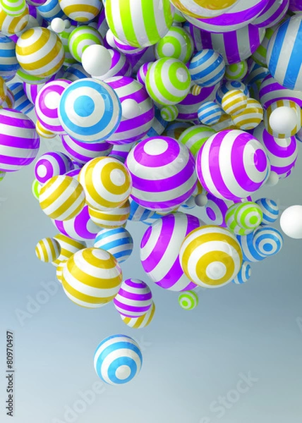 Obraz Metaball color