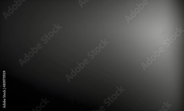 Fototapeta gradient black background, dark background with light