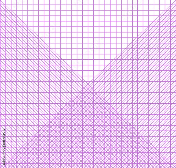 Obraz GeoemtricWhitePurple