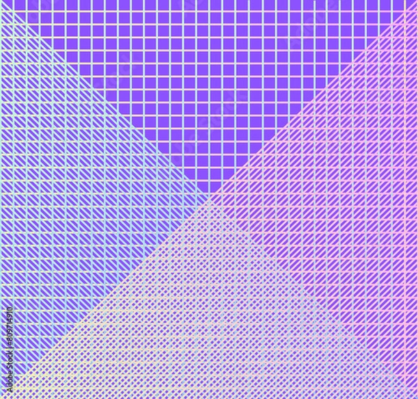 Obraz Geometricpurple1