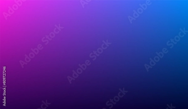 Obraz dynamic purple and blue vibrant color gradient background