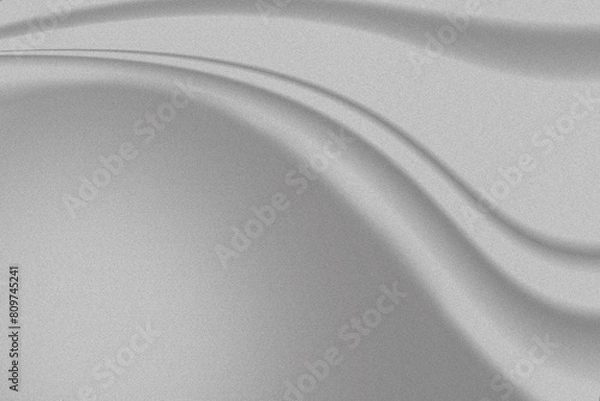 Fototapeta Grey Noise Fluid Abstract Background.