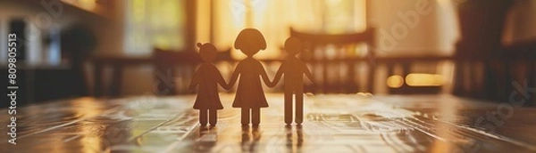 Fototapeta A family owned business navigates the challenges of succession planning, balancing the emotional complexities with the financial realities of ensuring the company future