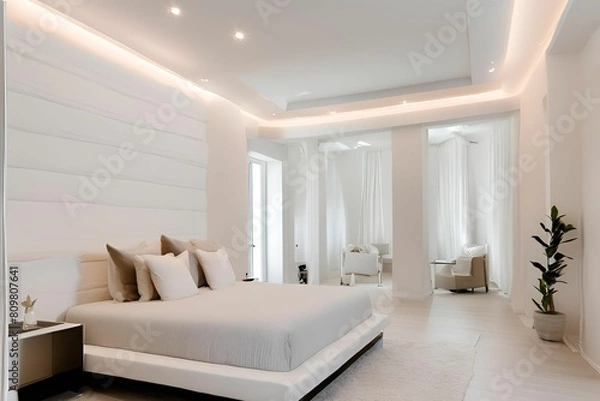 Obraz modern bedroom interior