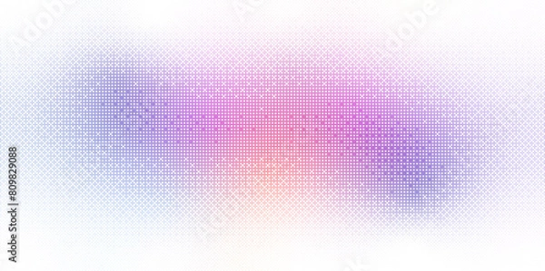Fototapeta Pixelated bitmap gradient Y2K aesthetics texture