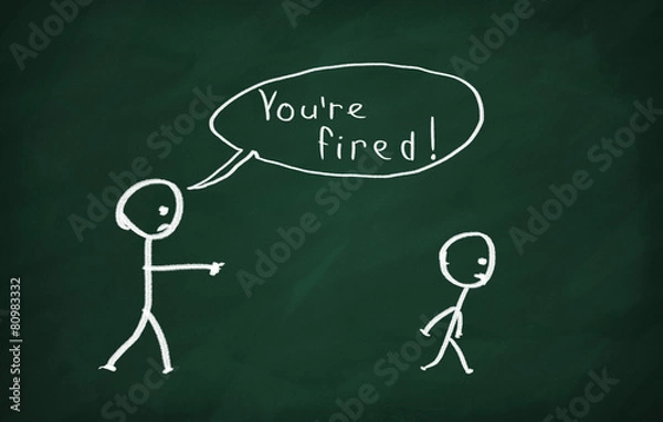 Obraz You're fired
