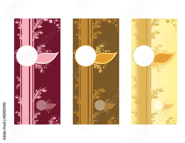 Obraz Soap Labels template