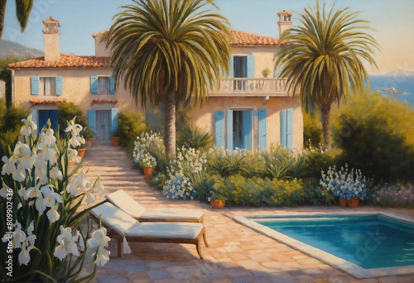 Obraz hotel swimming pool