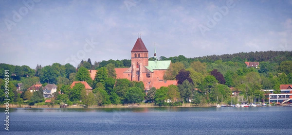 Fototapeta 
Panoramic view from the west side over the lake