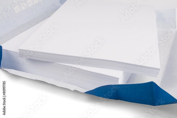 Obraz white copy paper