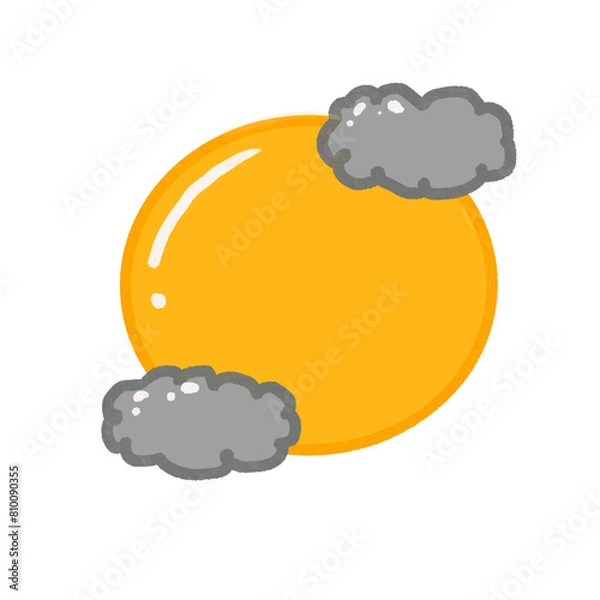 Obraz illustration of a cloud