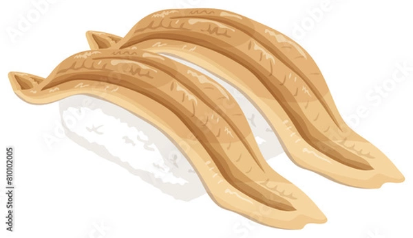 Fototapeta アナゴの握り寿司