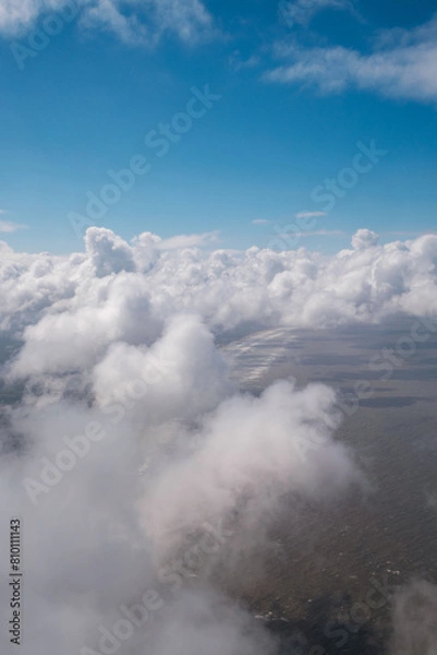 Obraz Zandvoort Beach through the cloud, North Holland, The Netherlands, Europe
