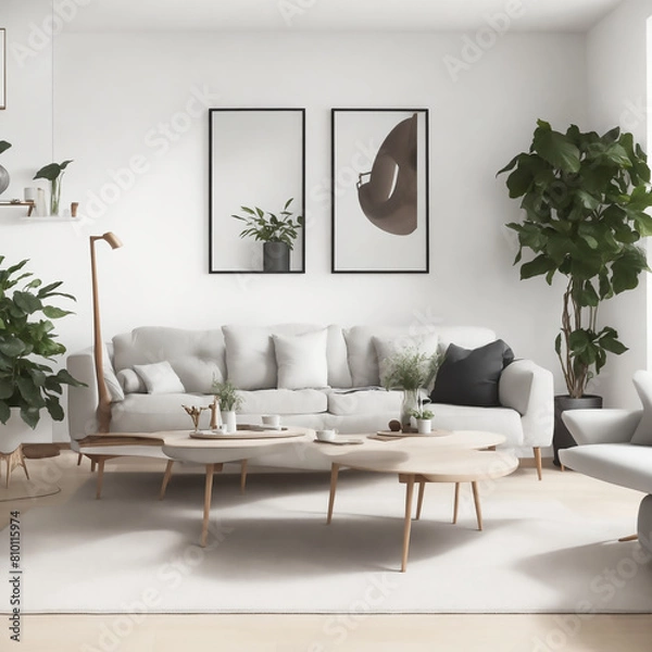 Fototapeta Modern Room Interior Design