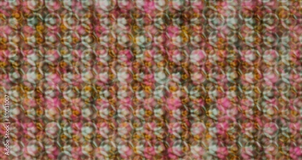 Fototapeta Abstract colored circles background. 3D rendering.