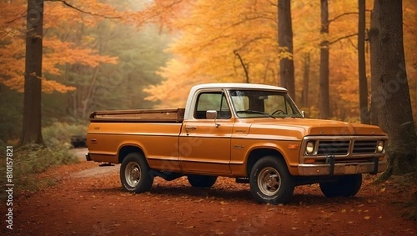 Obraz Classic 1970s Pickup
