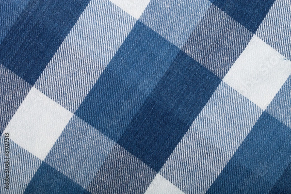 Obraz Flannel checkered background