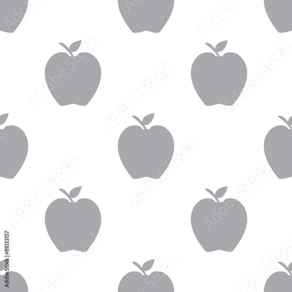 Fototapeta New Apple seamless pattern