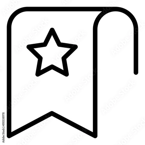 Fototapeta Bookmark icon