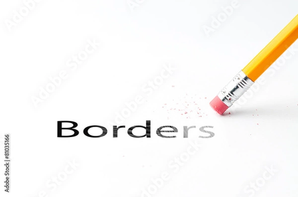 Fototapeta Pencil with eraser