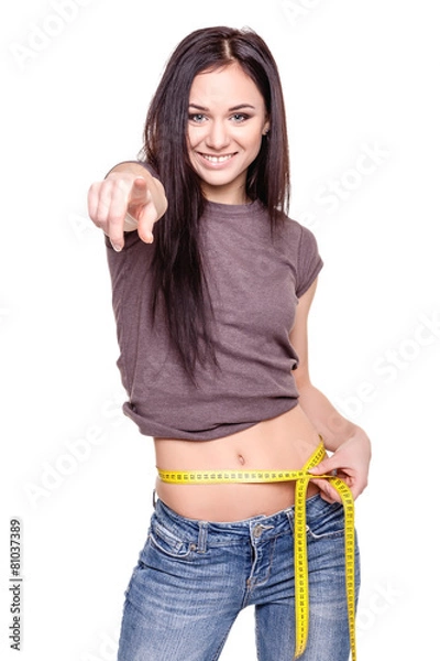 Obraz Weight loss concept - Stock Image