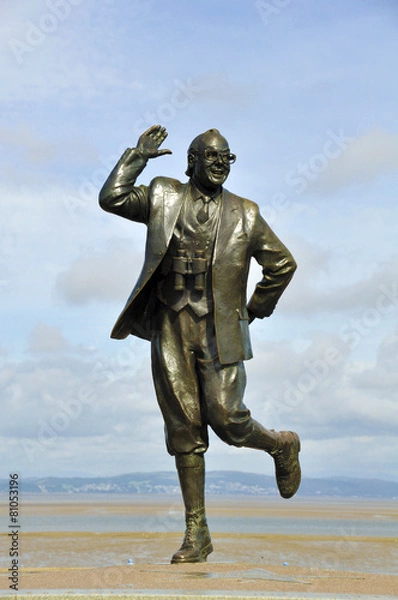 Obraz Eric Morecambe statue