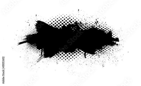 Fototapeta Rusty Halftone Textue Banner