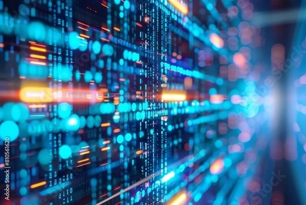 Fototapeta Handson data management and analysis in a technological environment