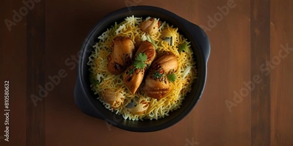 Obraz chicken with vegetables