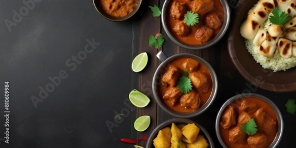 Obraz stir fried chicken with vegetable