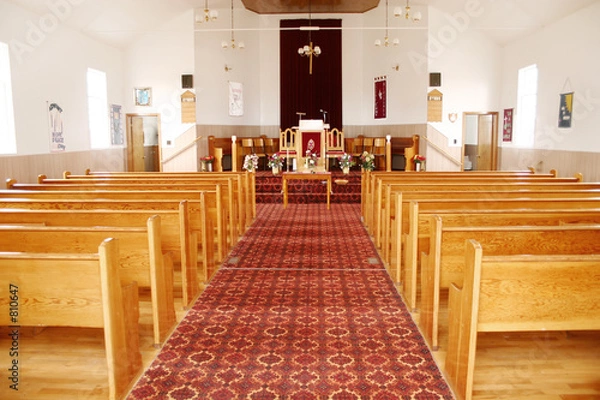 Obraz church interior