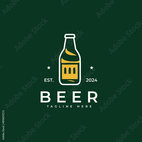 Obraz Beer logo designs 