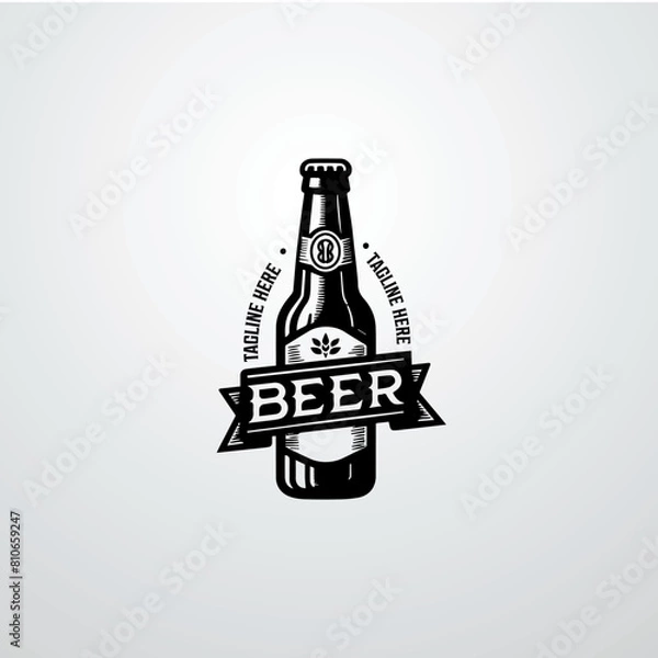 Obraz Beer logo designs 