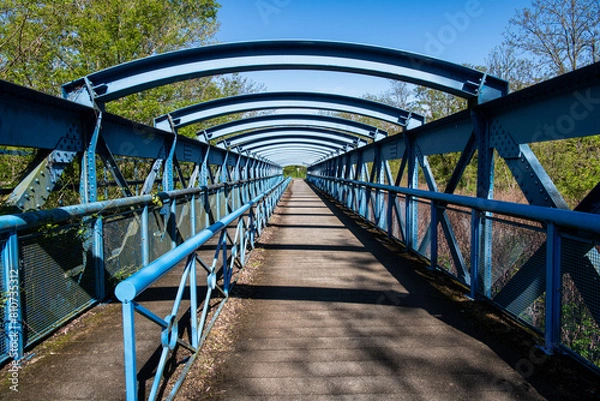 Obraz Symmetrie in blau