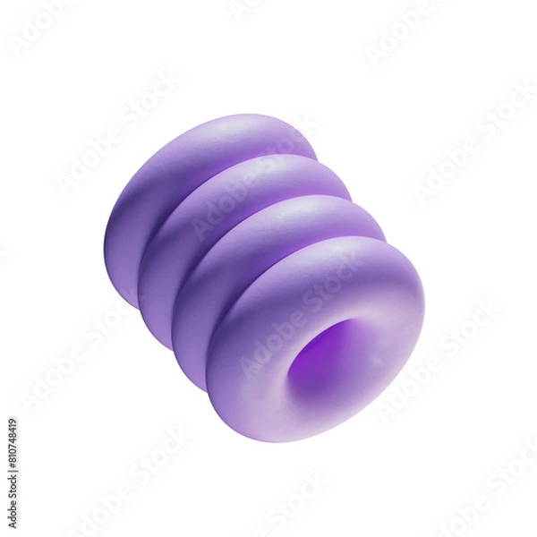 Fototapeta 3D png abstract objects