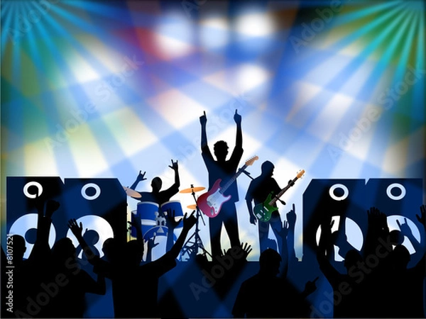 Obraz Rock concert