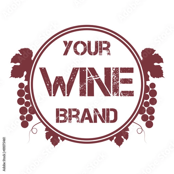 Obraz Wein Logo