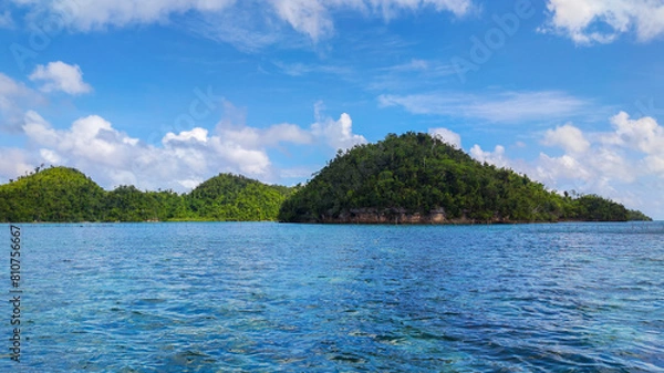 Obraz Hills, Clouds, Waters