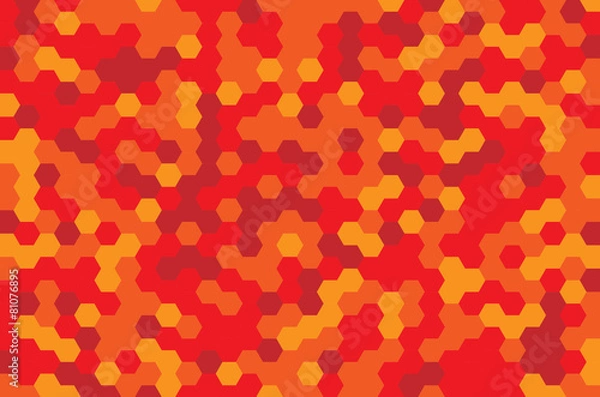 Obraz hexagon abstract background