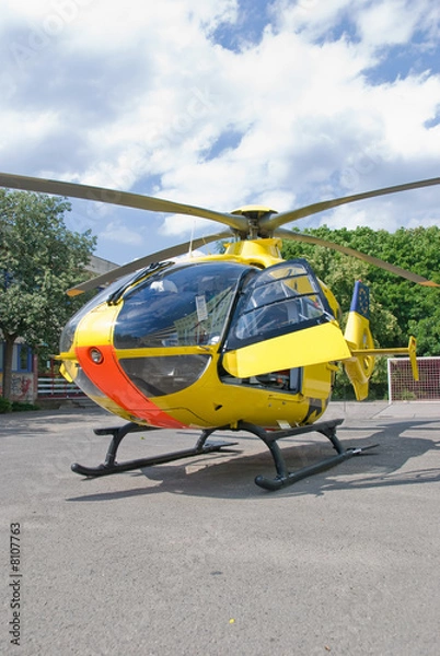 Obraz Rescue helicopter