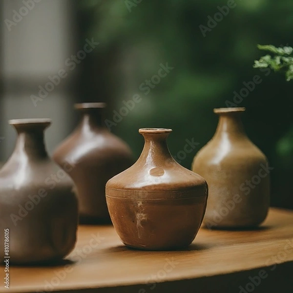 Fototapeta ceramic vase in the kitchen
